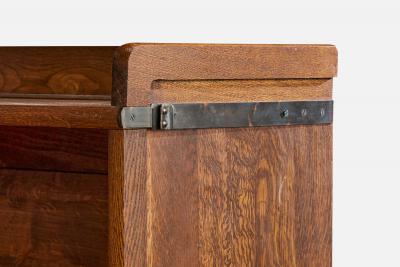 Atvidaberg Bookcase with Pine and Iron Sweden 1940s