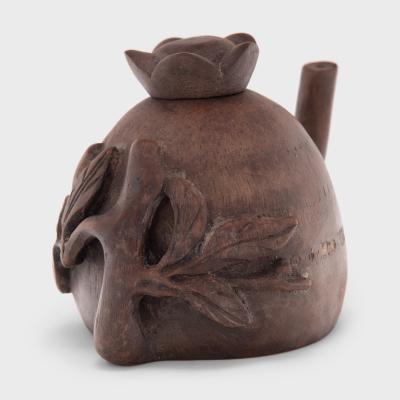 Bamboo Pomegranate Teapot