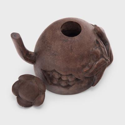 Bamboo Pomegranate Teapot