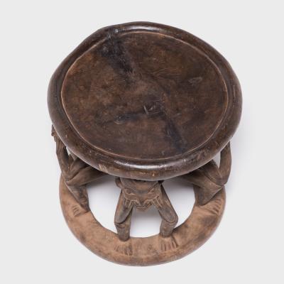 Bamileke Figurative Stool