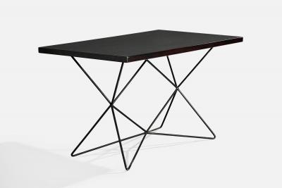 Bengt Johan Gullberg Console Table with Metal and Wood Sweden 1950s