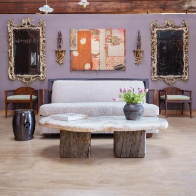 Benin Style Bronze Figural Pipe Mouthpiece