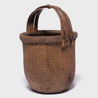 Bent Handle Fishermans Basket