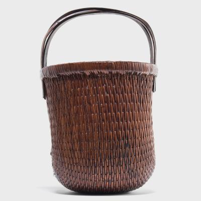 Bent Handle Fishermans Basket