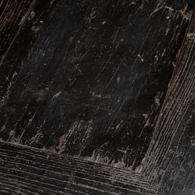 Black Lacquer Four Flowers Coffer