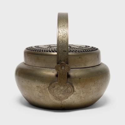 Brass Phoenix Brazier