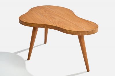 Brazilian Designer Coffee Table in Wood Brazil 1950s
