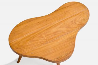 Brazilian Designer Coffee Table in Wood Brazil 1950s