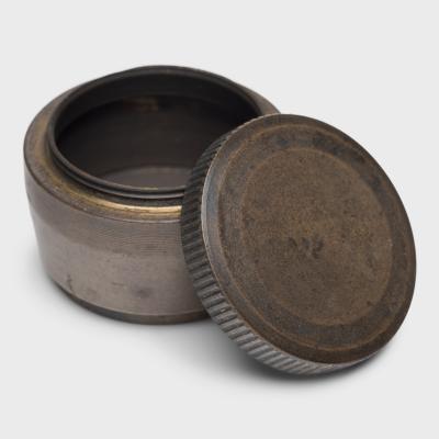 Bronze Opium Box
