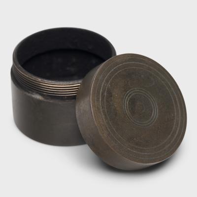 Bronze Opium Box