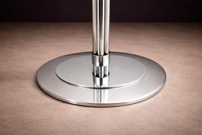 Candle Floor Lamp in Chrome Unknown 1960s Lot 93
