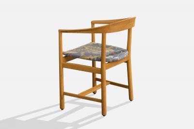 Carl Axel Acking Armchairs with Wood and Fabric Sweden 1960s