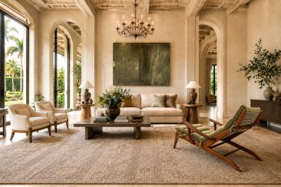 Cavi na Moss Olive Velvet Chaise Lounge by Pierre Weckx Brazil 1950s