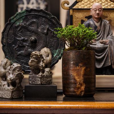 Celestial Dragon Bronze Mirror