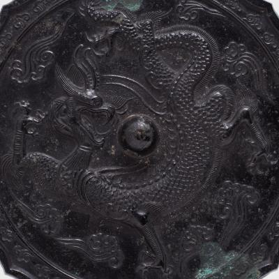 Celestial Dragon Bronze Mirror