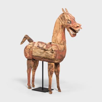 Celestial Mingqi Horse Figure