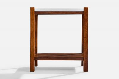 Celina Decoracoes Side Tables with Wood and Marble Brazil 1960s