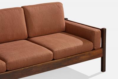 Celina Decoracoes Sofa with Fabric and Wood Brazil 1960s