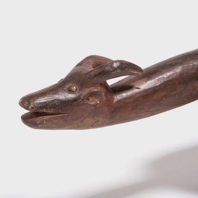 Central African Buffalo Slit Drum