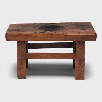 Charred Kitchen Stool