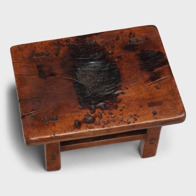 Charred Kitchen Stool