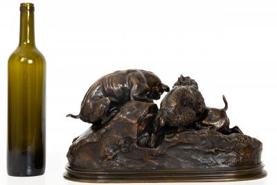 Chasse Au Lapin Pierre Jules Mene