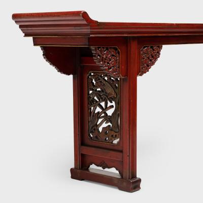 Cinnabar Red Altar Table