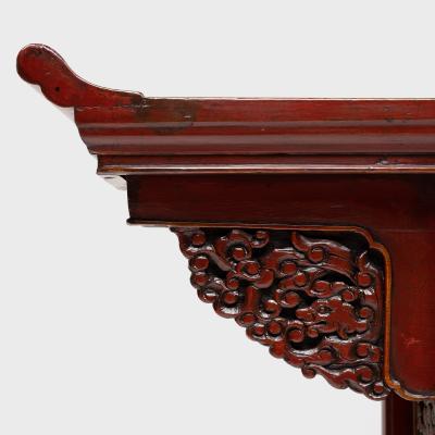 Cinnabar Red Altar Table