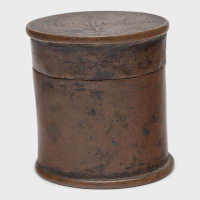 Copper Coin Opium Box