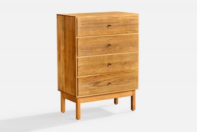 Country Workshop Chests of Drawers with Maple and Brass USA 1950s