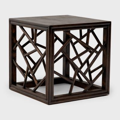 Cracked Ice Square Table