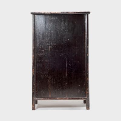 Crackled Lacquer Tapered Cabinet