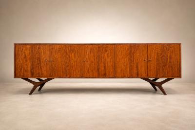 Credenza in Solid Cavi na Hardwood by Forma Brazilian Modern Brazil 1960s
