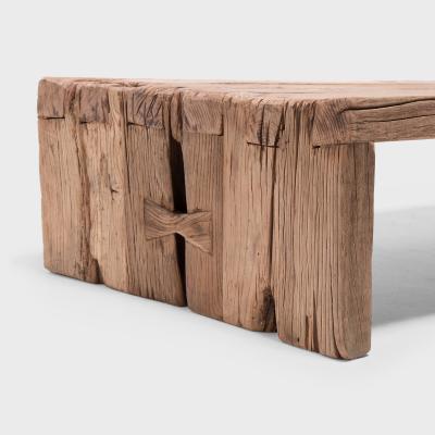 Custom Reclaimed Elm Coffee Table