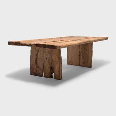 Custom Reclaimed Elm Dining Table