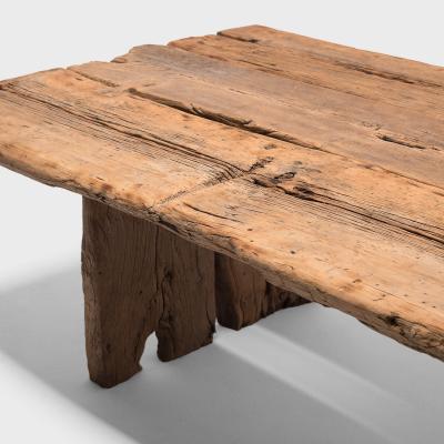 Custom Reclaimed Elm Dining Table