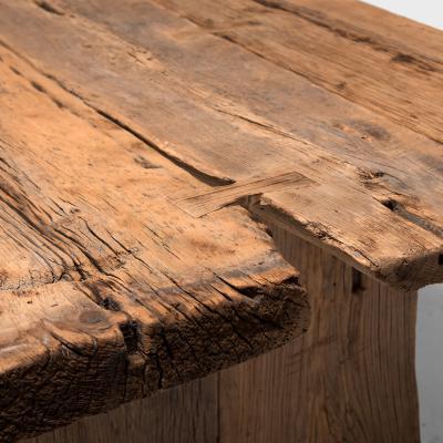 Custom Reclaimed Elm Dining Table