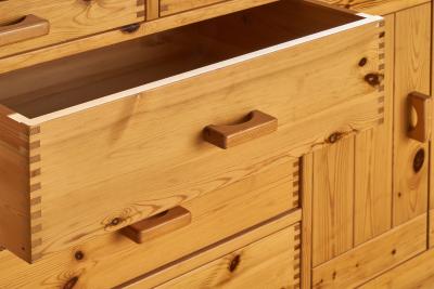 Danish Designer Cabinet in Pine Denmark 1970s
