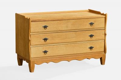 Danish Designer Cabinets with Oak and Iron Denmark 1960s