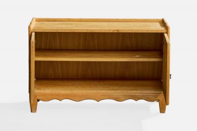 Danish Designer Cabinets with Oak and Iron Denmark 1960s