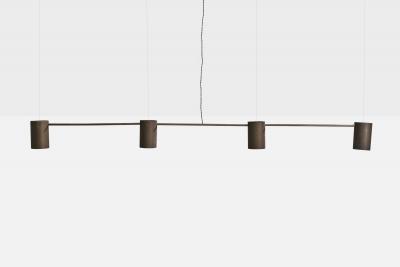 Danish Designer Chandelier in Brass Denmark 1960