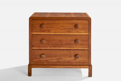 Danish Designer Chest of Drawers in Oak Denmark 1940s