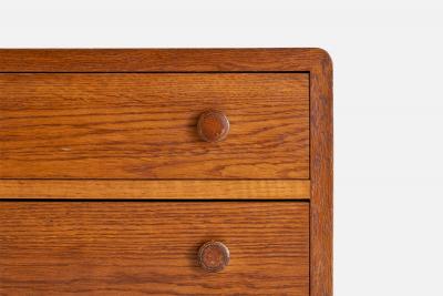 Danish Designer Chest of Drawers in Oak Denmark 1940s