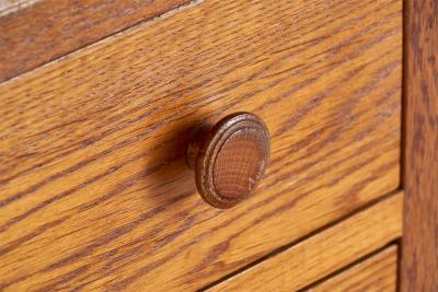 Danish Designer Chest of Drawers in Oak Denmark 1940s