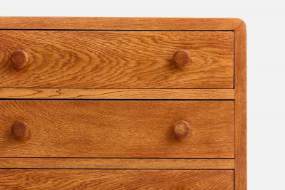 Danish Designer Chest of Drawers in Oak Denmark 1940s