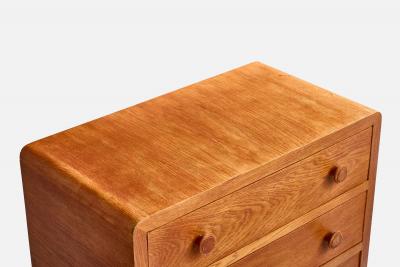 Danish Designer Chest of Drawers in Oak Denmark 1940s