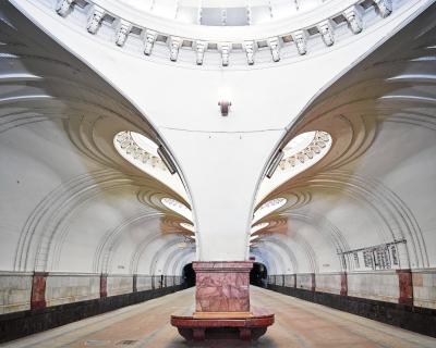 David Burdeny David Burdeny Sokol Metro Station Moscow Russia