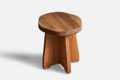 David Rosen Stool in Pine Sweden 1940s