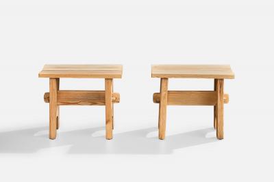 David Rosen Stools in Pine Sweden 1940s