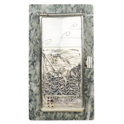 Desk Silver Notepad In Old Russian Style Petr Milyukov Russia